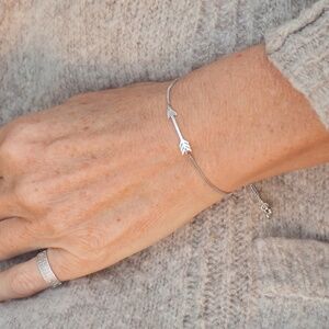 Bracelet with Arrow in Sterling Silver by Jungle Via